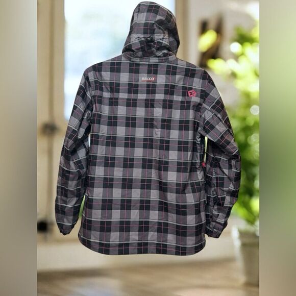 Sessions MFG RECCO Insulated Snowboarding Snow Winter Ski Plaid Jacket Parka S - Picture 6 of 16